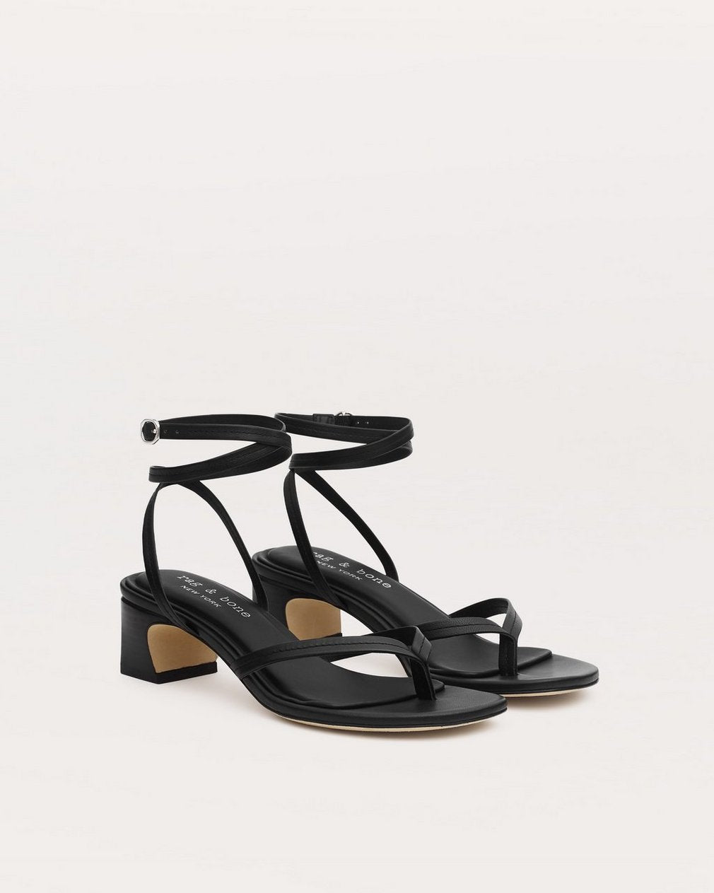 Gemma Strappy Sandals - Black