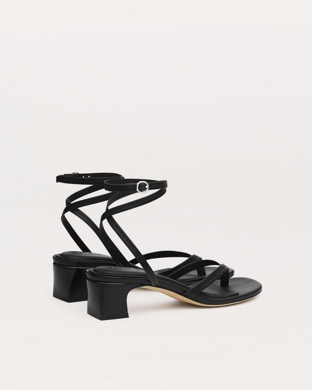 Gemma Strappy Sandals - Black
