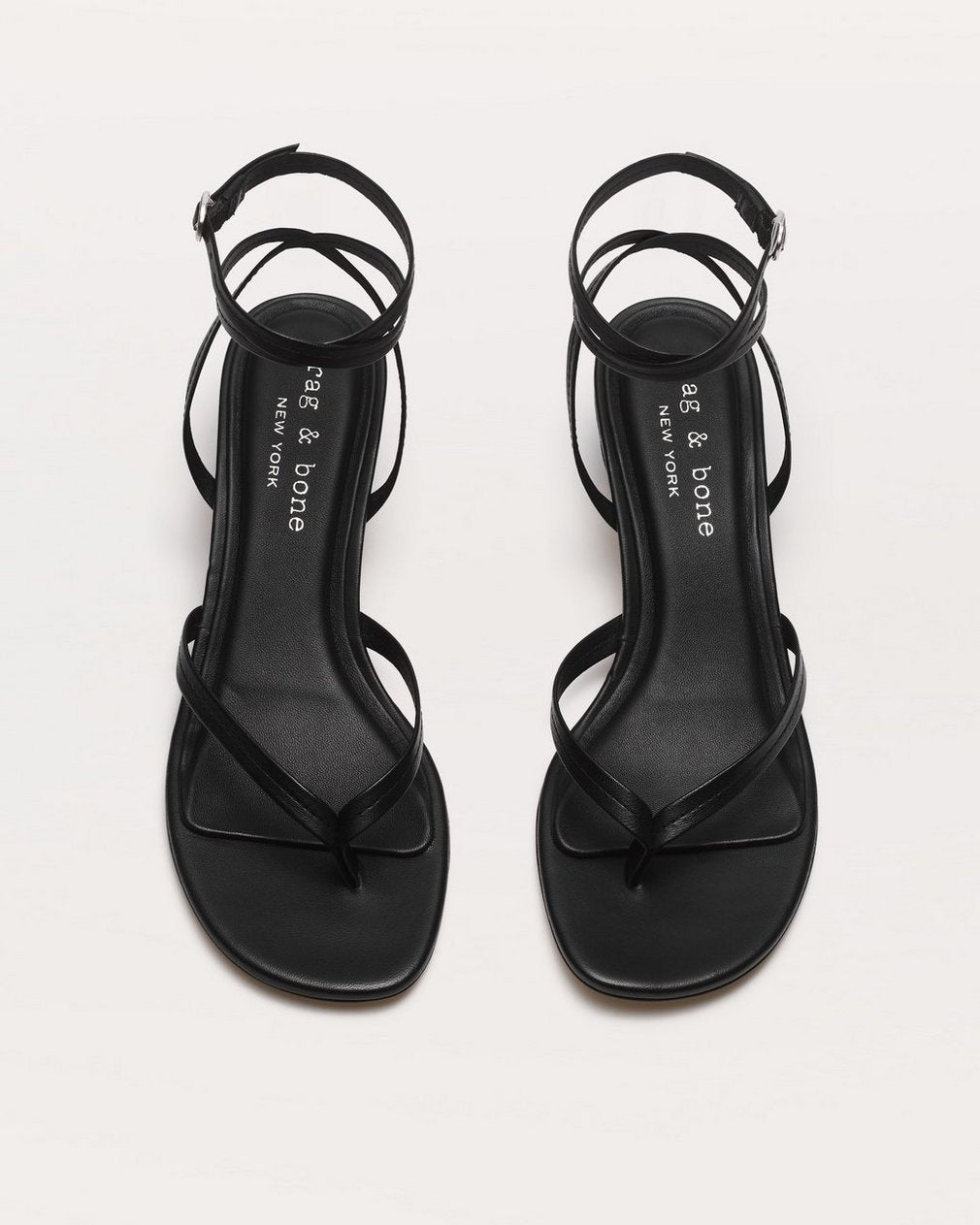 Gemma Strappy Sandals - Black