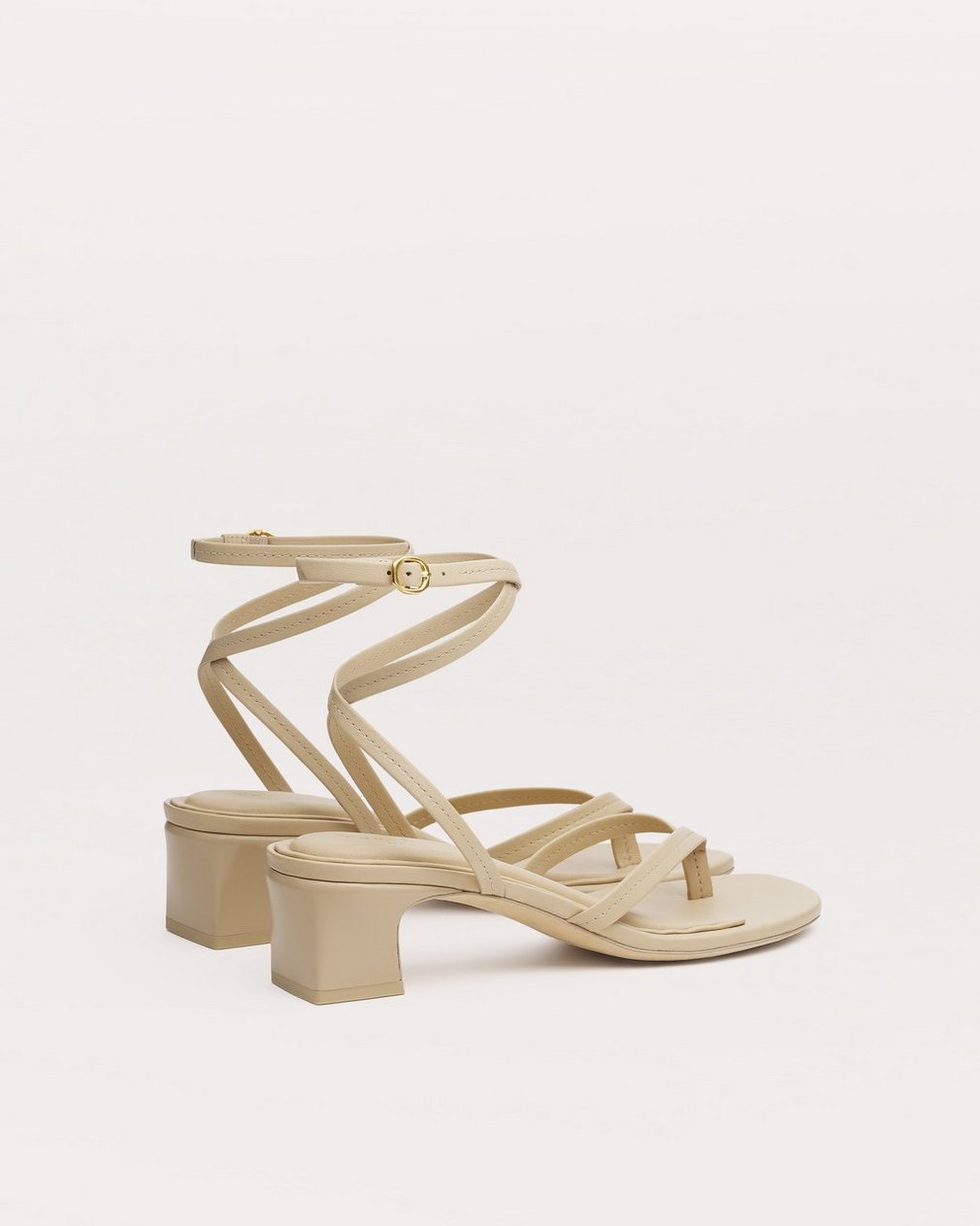 Gemma Strappy Sandals - Macadamia