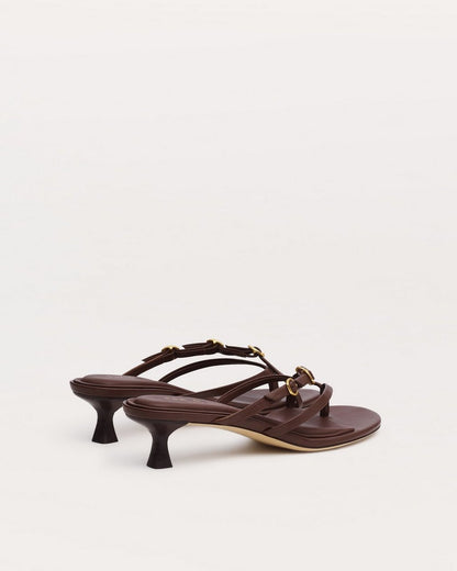 Sammie Kitten Heels - Dark Mocha