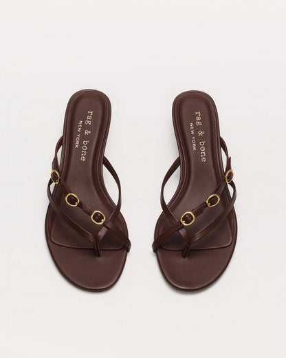 Sammie Kitten Heels - Dark Mocha