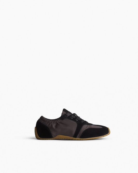Emilee Ballet Runner Sneakers - Graphite