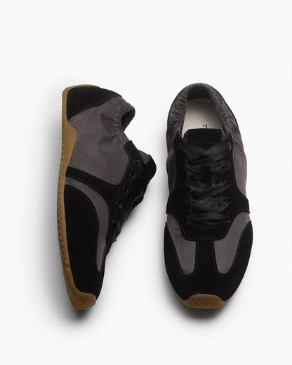 Emilee Ballet Runner Sneakers - Graphite