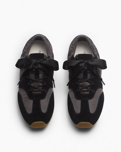Emilee Ballet Runner Sneakers - Graphite