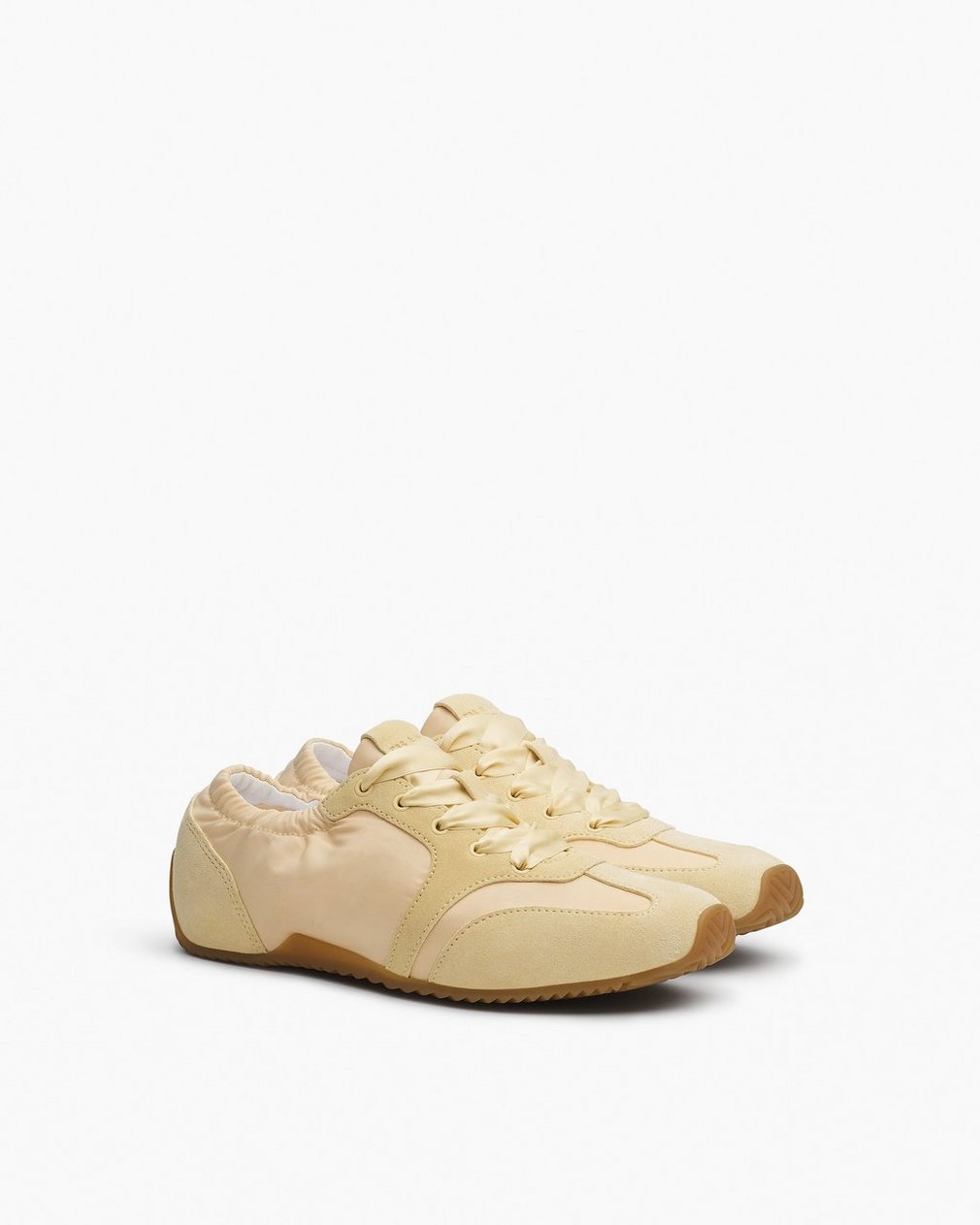 Emilee Ballet Runner Sneakers - Butter