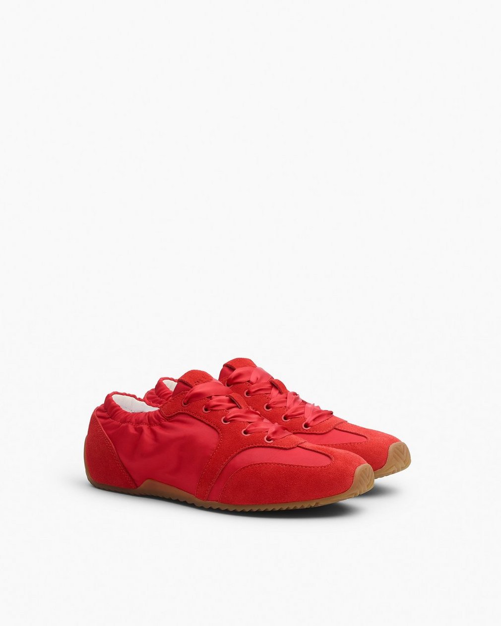 Emilee Ballet Runner Sneakers - Tomato