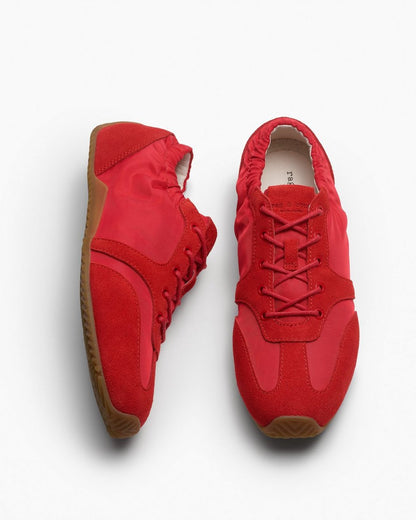 Emilee Ballet Runner Sneakers - Tomato