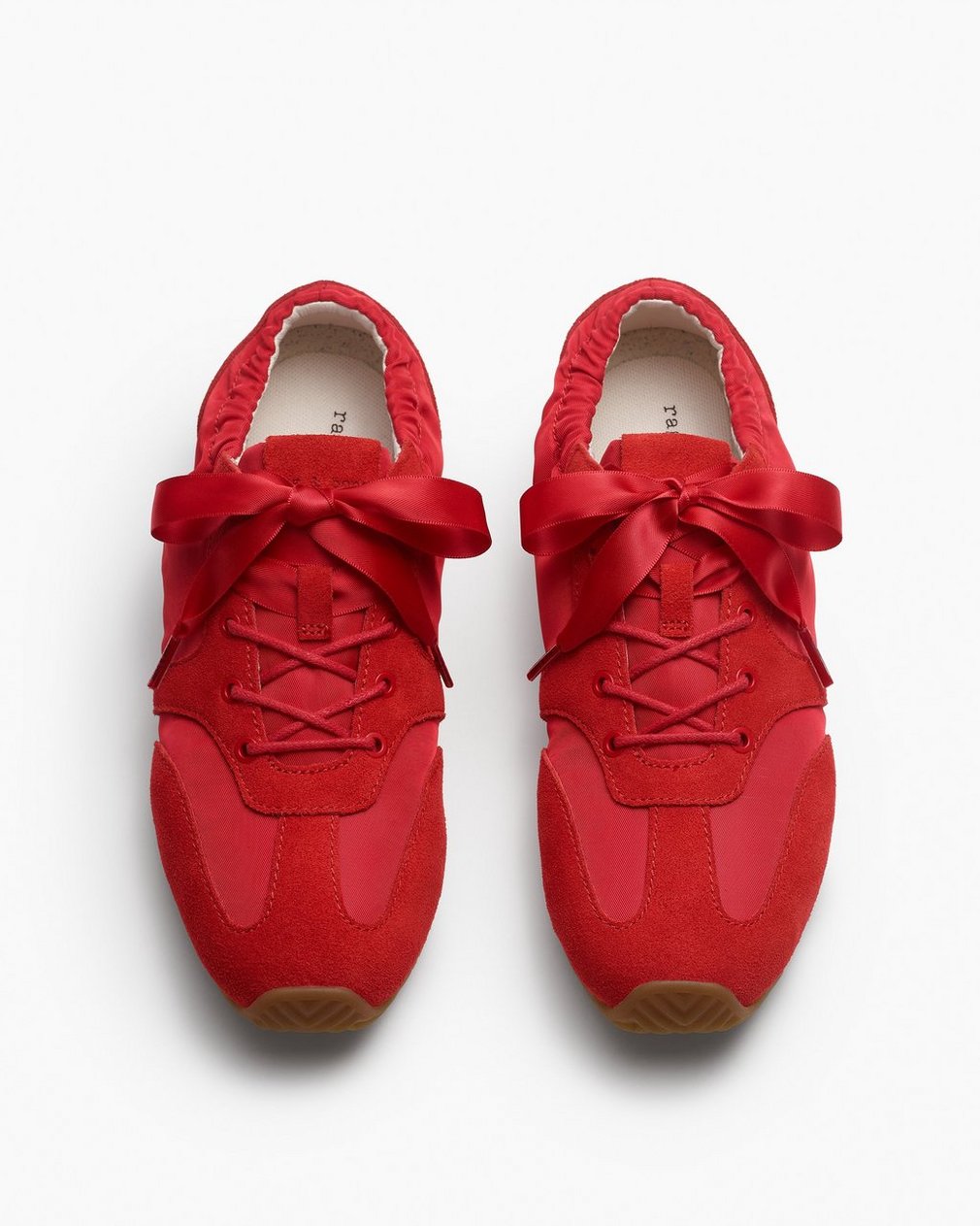 Emilee Ballet Runner Sneakers - Tomato
