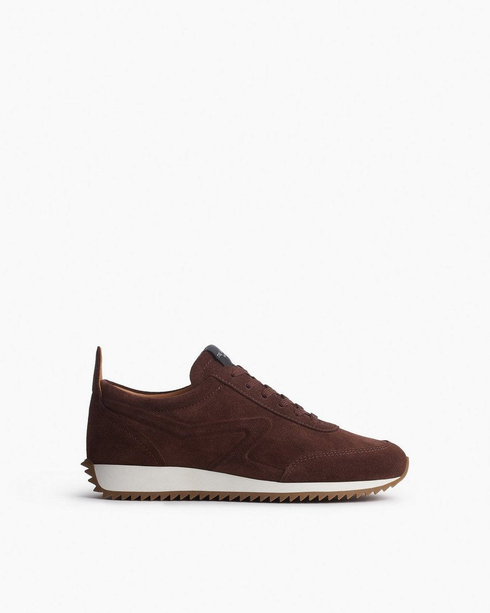 Retro Runner Sneakers - Mocha Suede