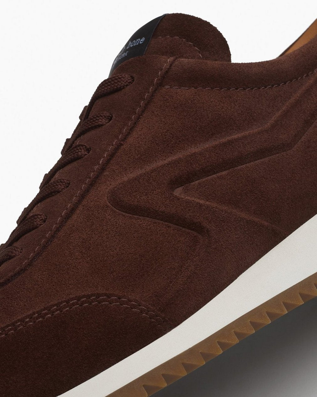 Retro Runner Sneakers - Mocha Suede