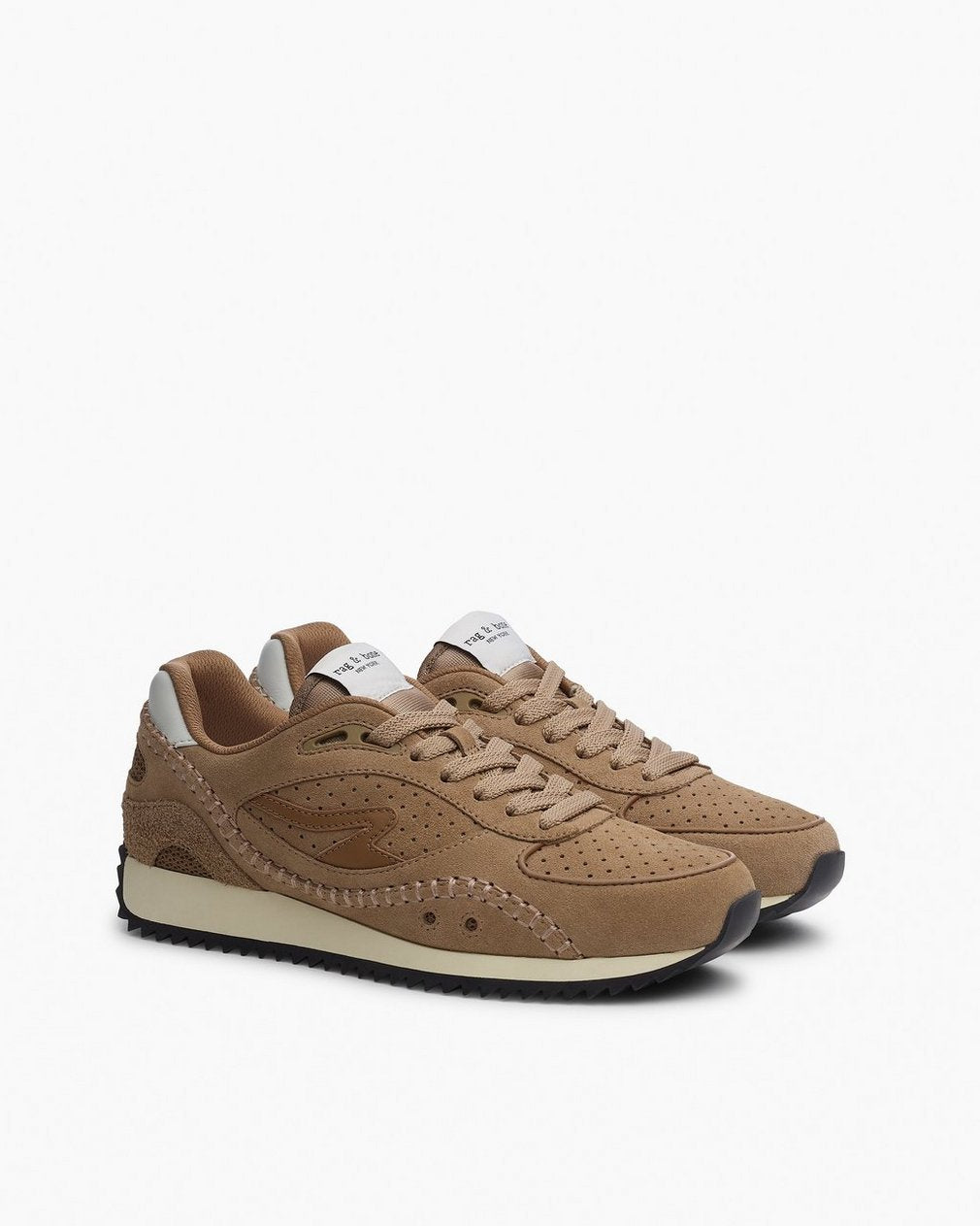 rb Drift Runner Sneakers - Taupe Suede