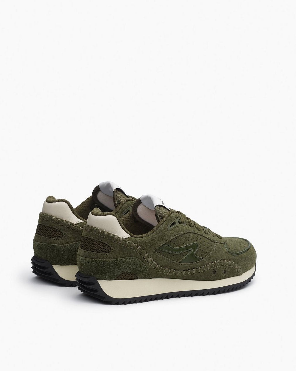 rb Drift Runner Sneakers - Olive Suede