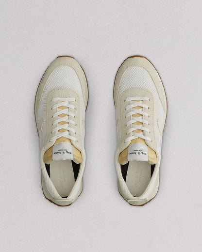 Off White Retro Runner: Mesh Sneaker