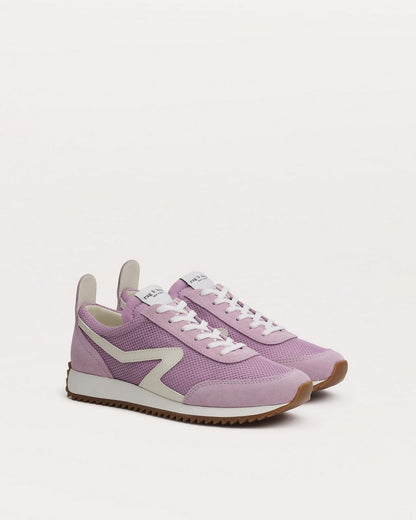 Retro Runner Sneakers - Mauve Mist