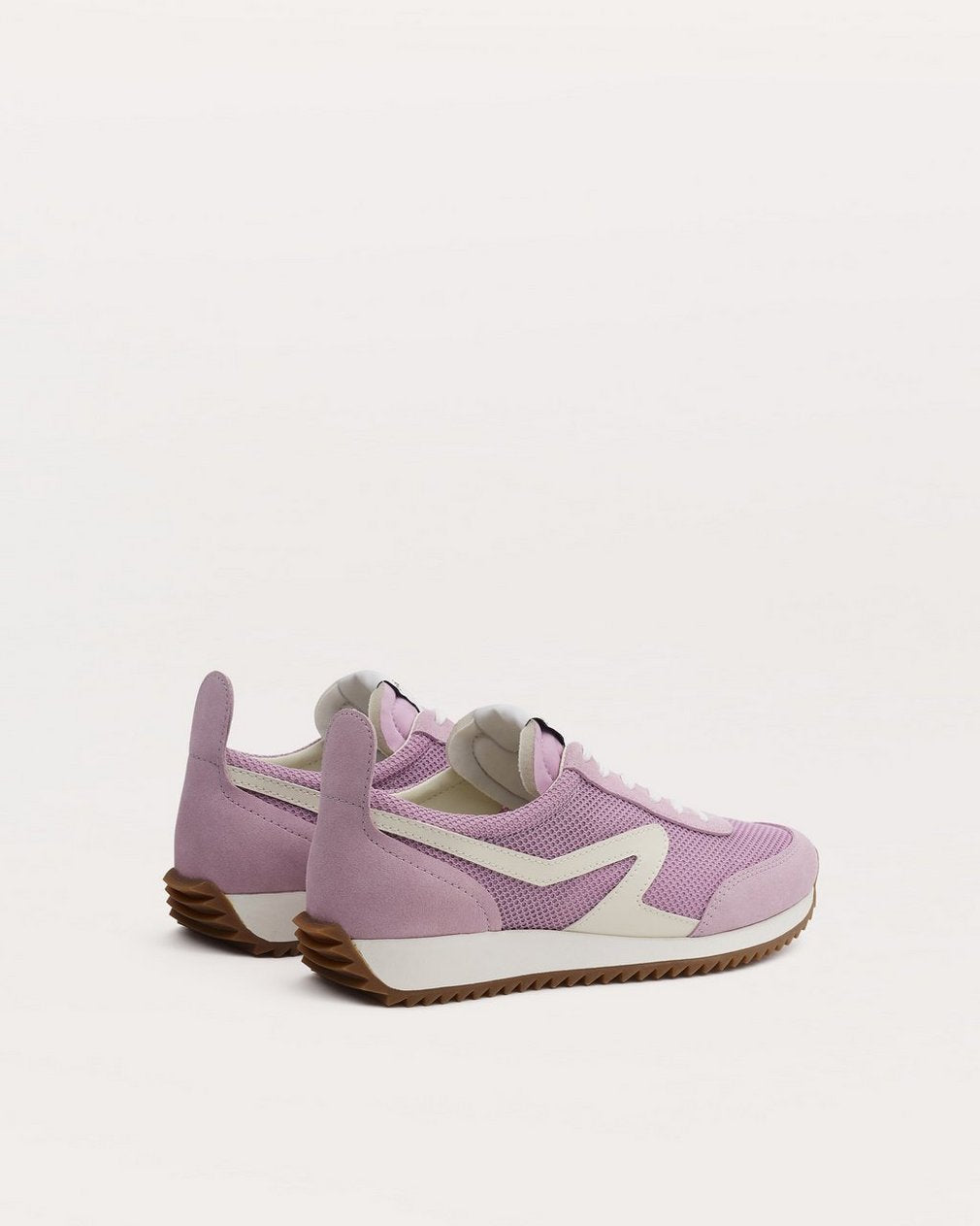 Retro Runner Sneakers - Mauve Mist
