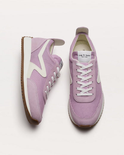 Retro Runner Sneakers - Mauve Mist