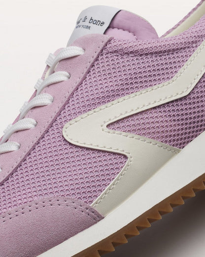 Retro Runner Sneakers - Mauve Mist