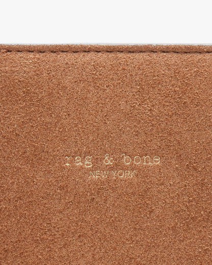 Parker Suede Bucket Bag - Golden Brown