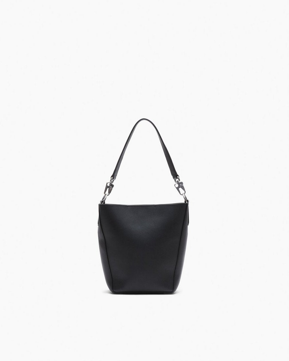 Parker Leather Bucket Bag - Black