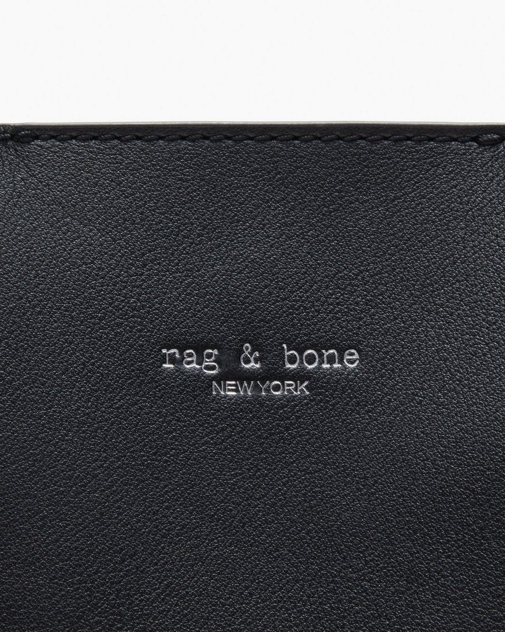 Parker Leather Bucket Bag - Black