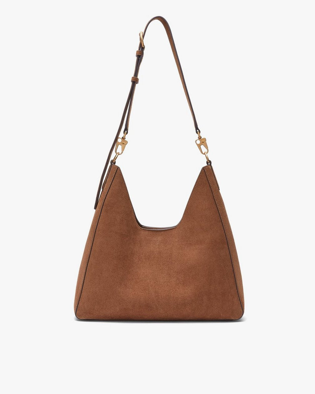 Parker Suede Hobo - Golden Brown