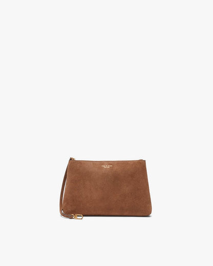 Parker Suede Hobo - Golden Brown