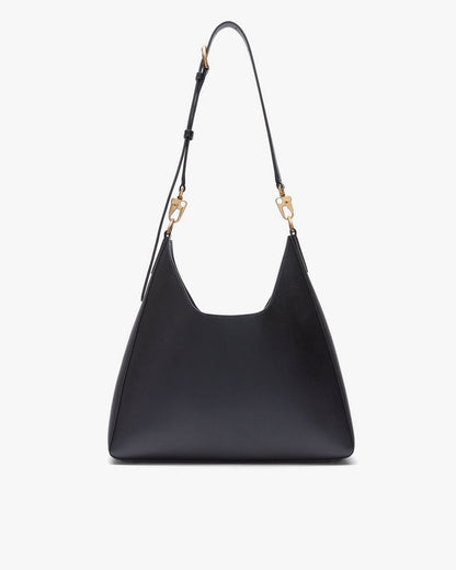 Parker Leather Hobo - Black