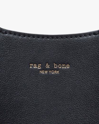 Parker Leather Hobo - Black