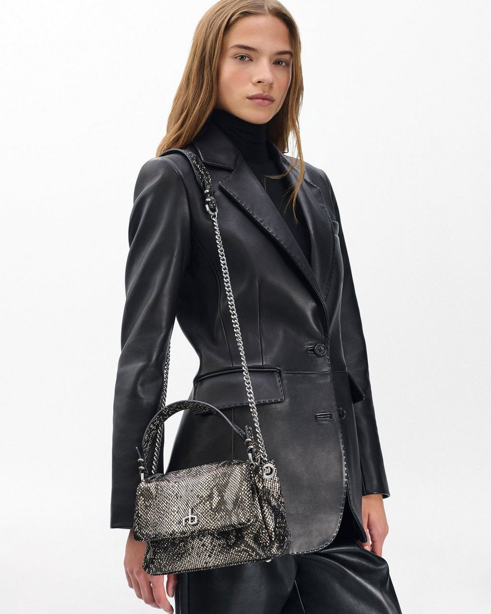 Chelsea Small Flap Bag - Black Multi
