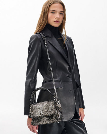 Chelsea Small Flap Bag - Black Multi
