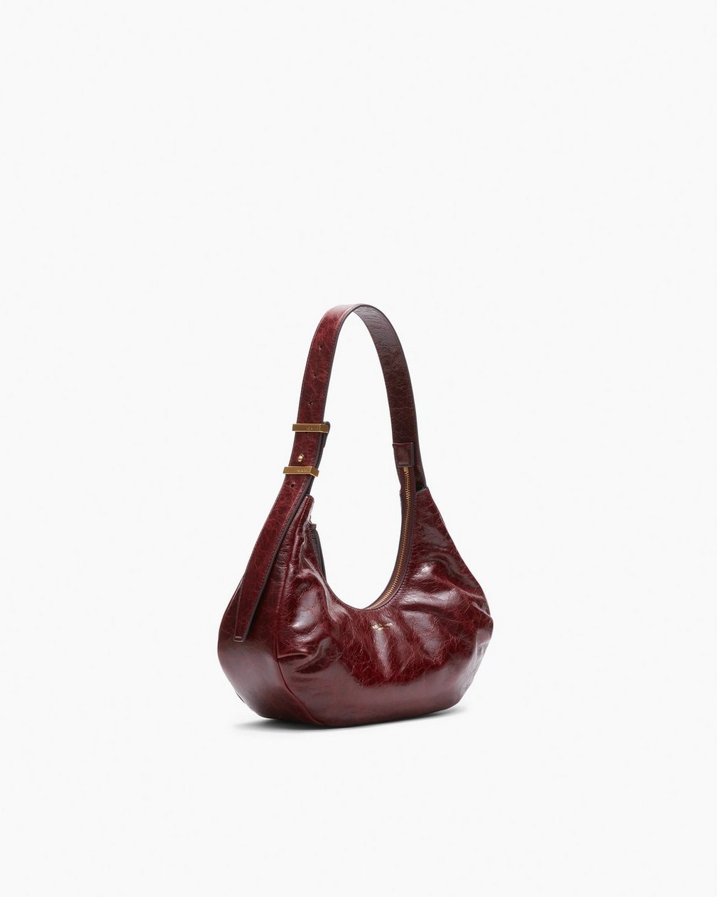 Hudson Leather Hobo - Wine