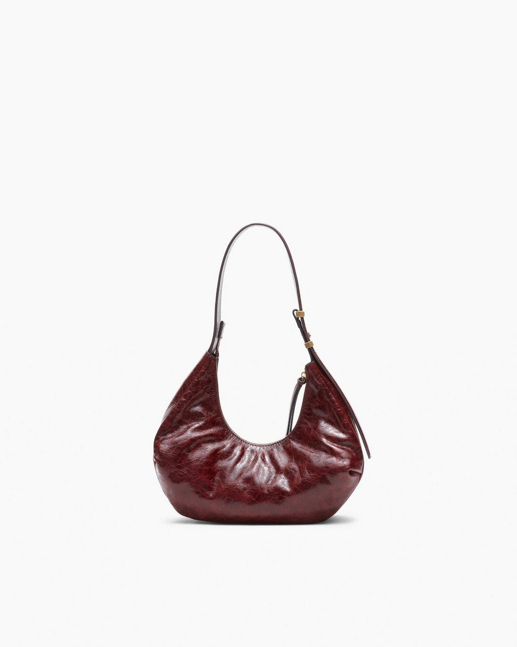 Hudson Leather Hobo - Wine