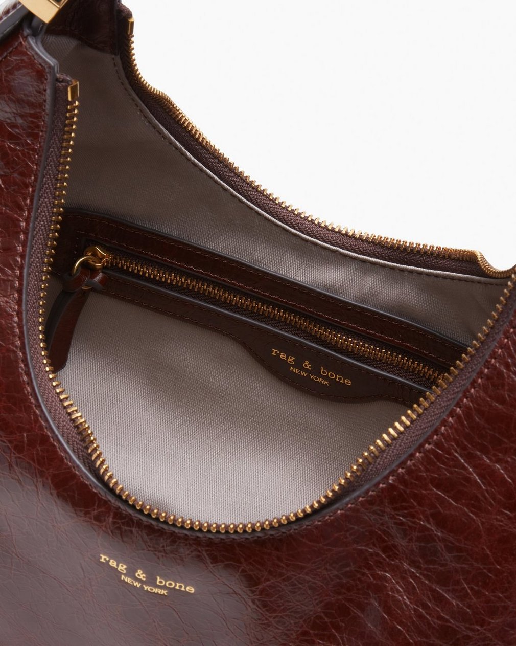 Hudson Leather Hobo - Brown