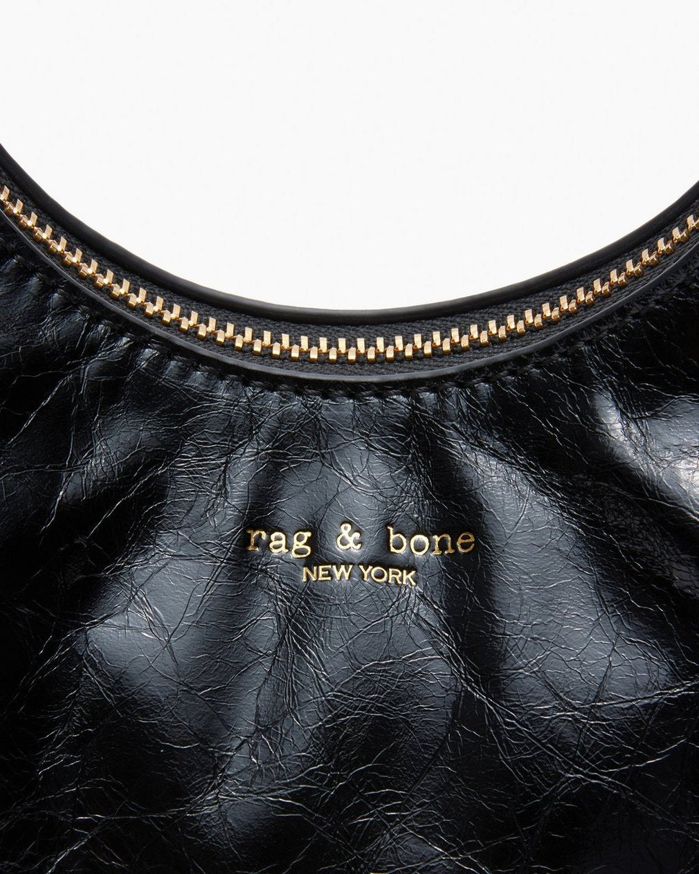 Hudson Leather Hobo - Black