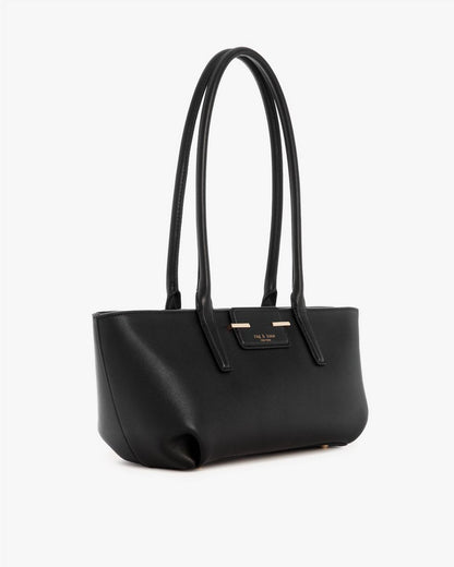Realm Leather Satchel - Black