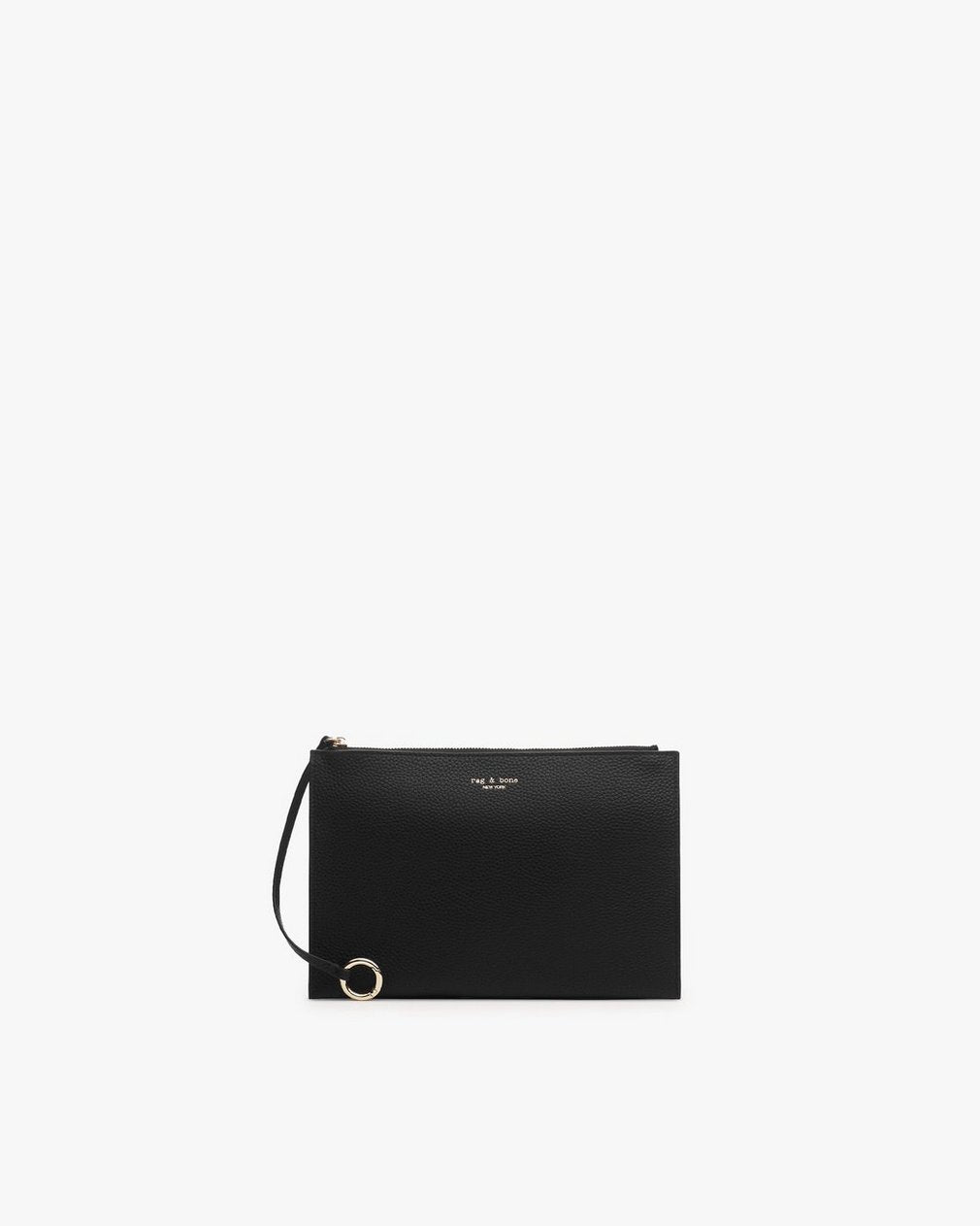 Alix Leather Tote - Black