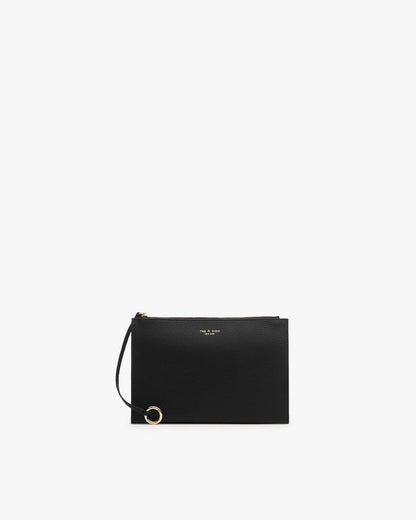 Alix Leather Tote - Black