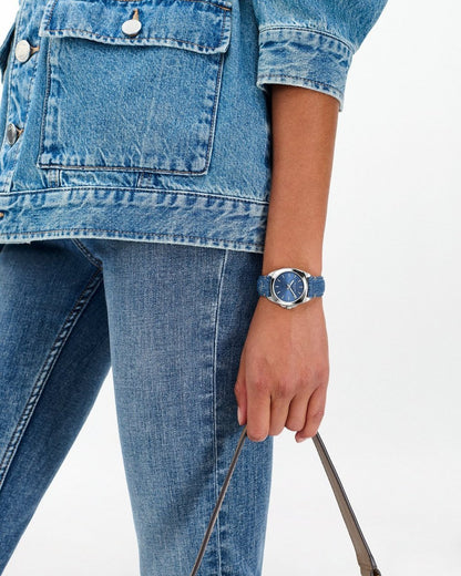 Bleeker Watch, 30mm - Denim