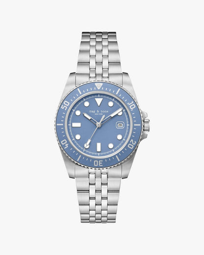 Rowan Date Bracelet Watch, 38mm - Silver