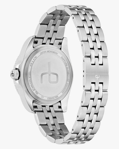 Rowan Date Bracelet Watch, 38mm - Silver