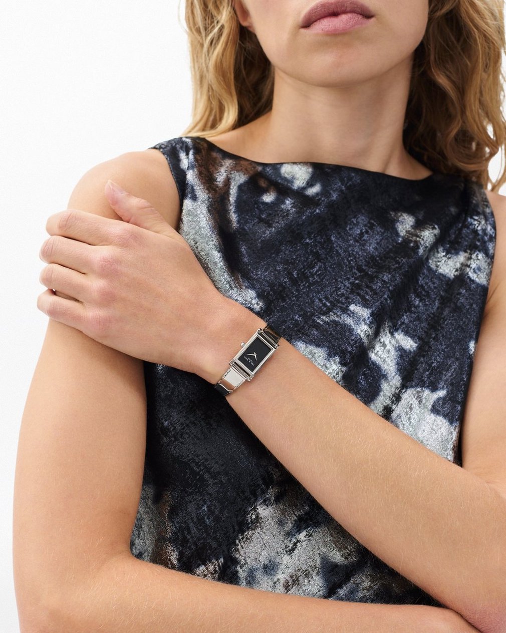 Eloise Bangle Watch, 17mm - Silver