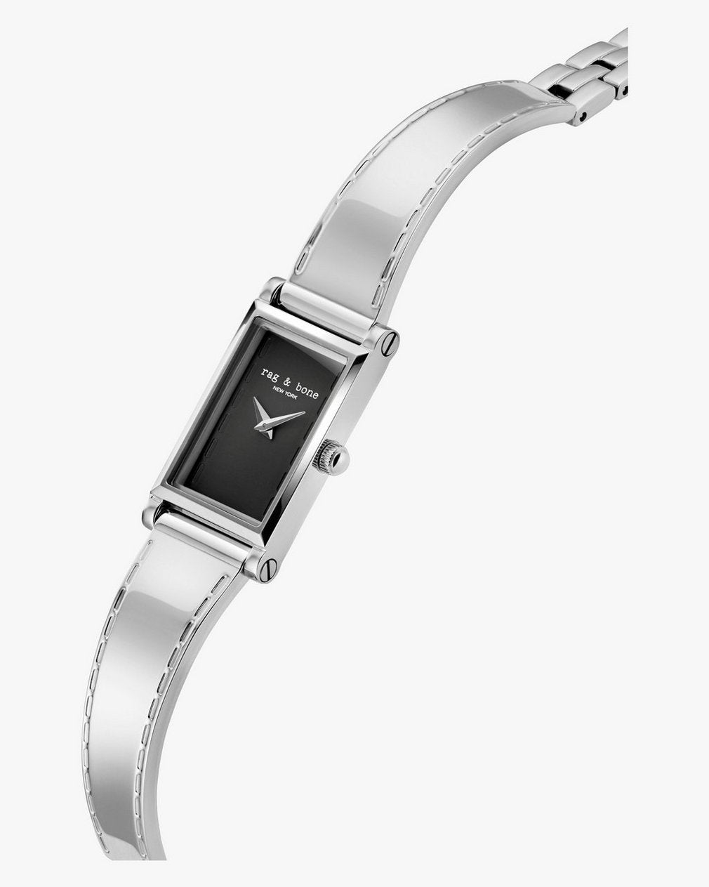 Eloise Bangle Watch, 17mm - Silver