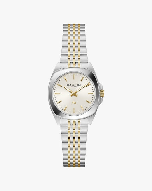 Bleeker Bracelet Watch, 30mm - Two Toned