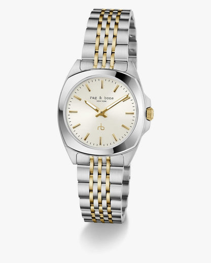 Bleeker Bracelet Watch, 30mm - Two Toned