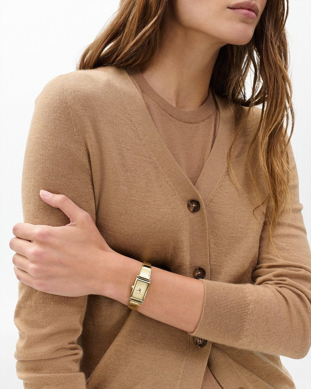 Eloise Bangle Watch, 17mm - Gold