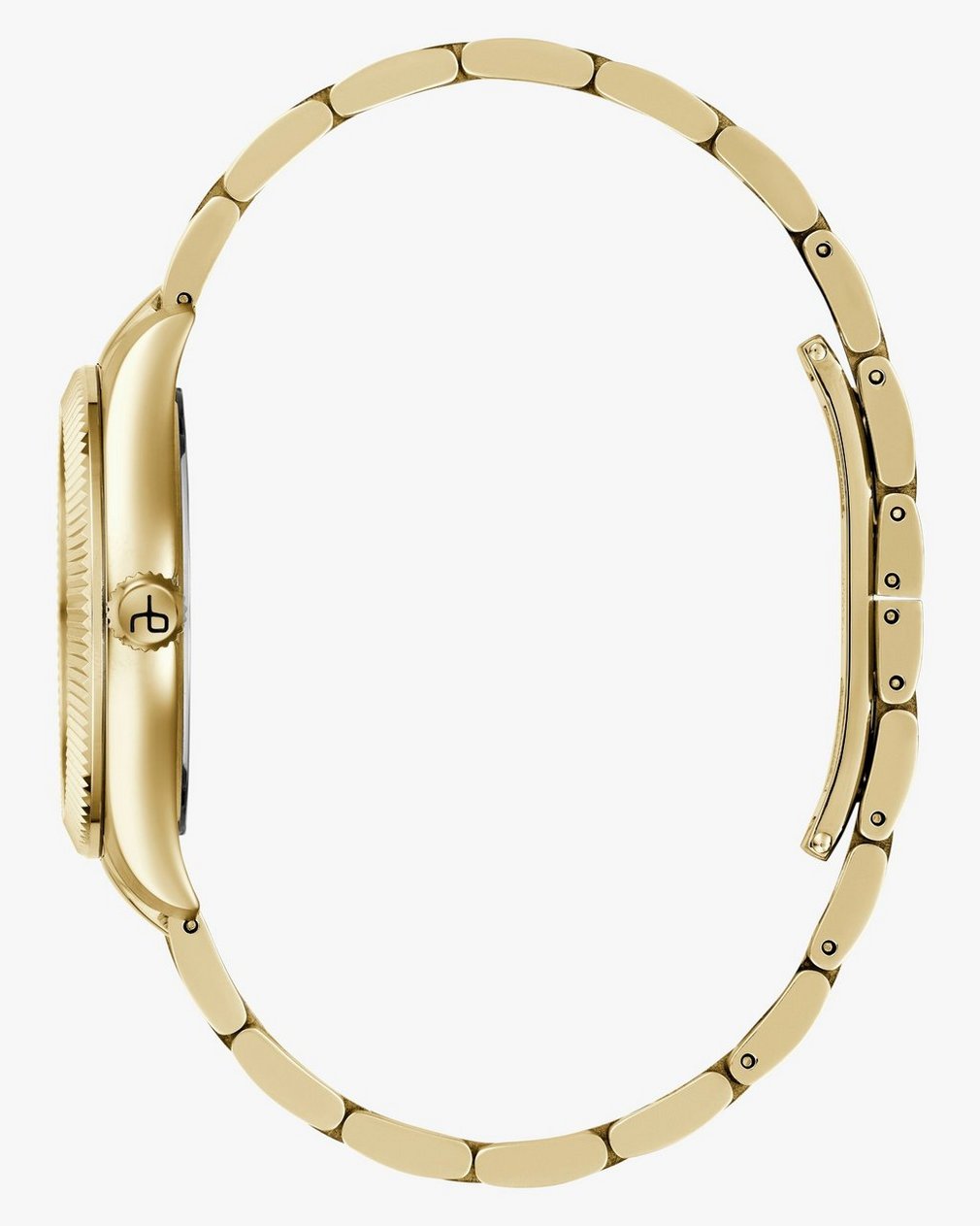 Lex Day Date Bracelet Watch, 34mm - Gold