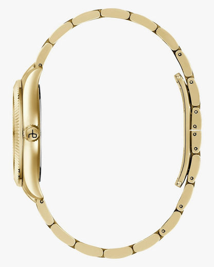 Lex Day Date Bracelet Watch, 34mm - Gold
