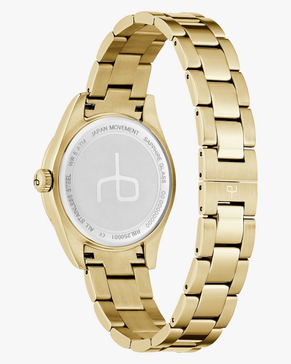 Lex Day Date Bracelet Watch, 34mm - Gold