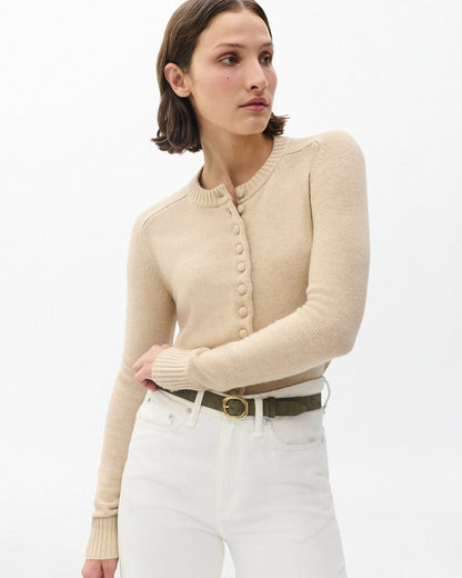 Vera Suede Belt - Olive Suede